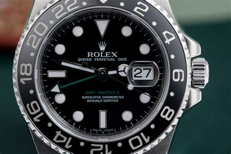 Rolex gmt master 2 green